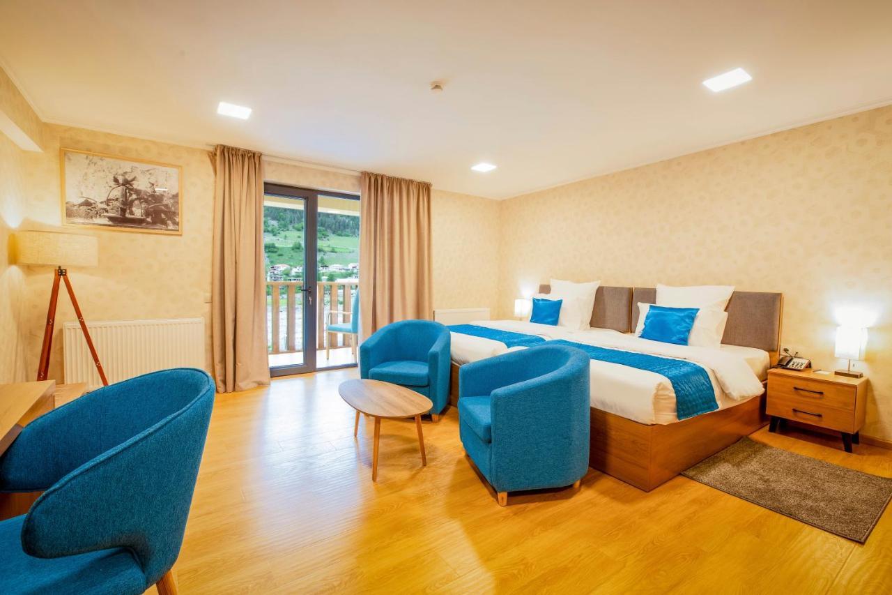 Gistola Hotel Mestia Buitenkant foto